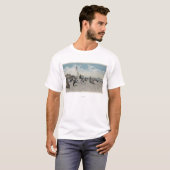 Palm Beach, FL - The Swimming Hour T-shirt (Voorkant volledig)