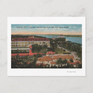 Palm Beach, FL - Whitehall, Poinciana, Beach Briefkaart