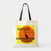 Palm Beach, Florida-Beach Souvenir Tote Bag (Voorkant)