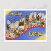 Palm Beach, Florida Big Letters Briefkaart (Voorkant)