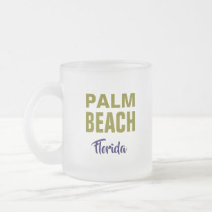 Palm Beach Florida koffiemok Matglas Koffiemok