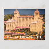 Palm Beach, Florida -  Skyline Foto Briefkaart (Voorkant)