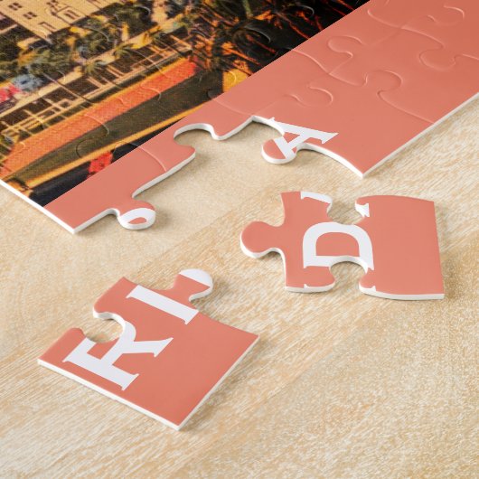 Palm Beach, Florida -  Skyline Foto Legpuzzel (Zijkant)