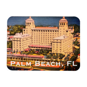 Palm Beach, Florida -  Skyline Foto Magneet