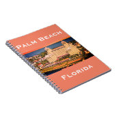 Palm Beach, Florida - Skyline Foto Notitieboek (Rechterzijde)
