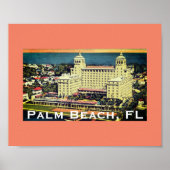 Palm Beach, Florida -  Skyline Foto Poster (Voorkant)
