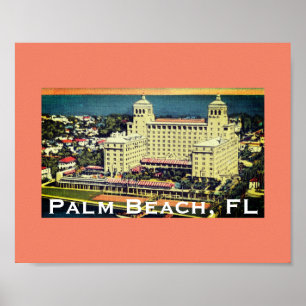 Palm Beach, Florida -  Skyline Foto Poster