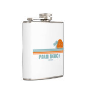 Palm Beach Florida Sun Palm Trees Heupfles (Rechts)