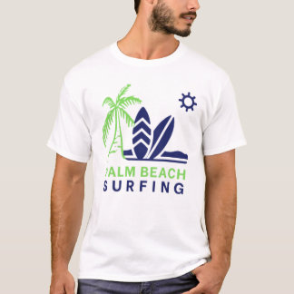 Palm Beach Florida Surfen T-Shirt