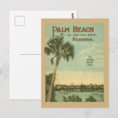Palm Beach Florida  Toerisme Briefkaart (Voorkant / Achterkant)