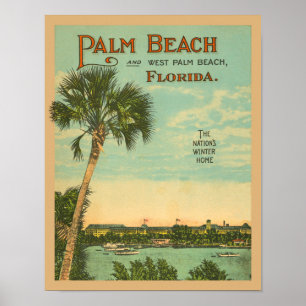 Palm Beach Florida  Toerisme Poster