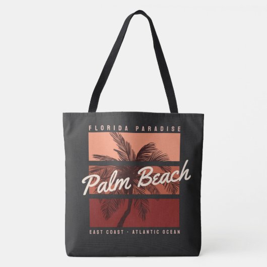 Palm Beach Florida Tote Bag (Voorkant)