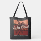 Palm Beach Florida Tote Bag (Achterkant)
