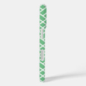 Palm Beach Groen geometrisch bamboe patroon Case-Mate iPhone Case (Achterkant / Rechts)