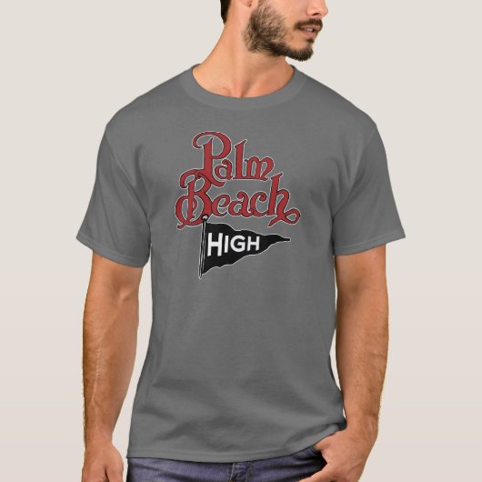 Palm Beach High #1 T-shirt (Voorkant)
