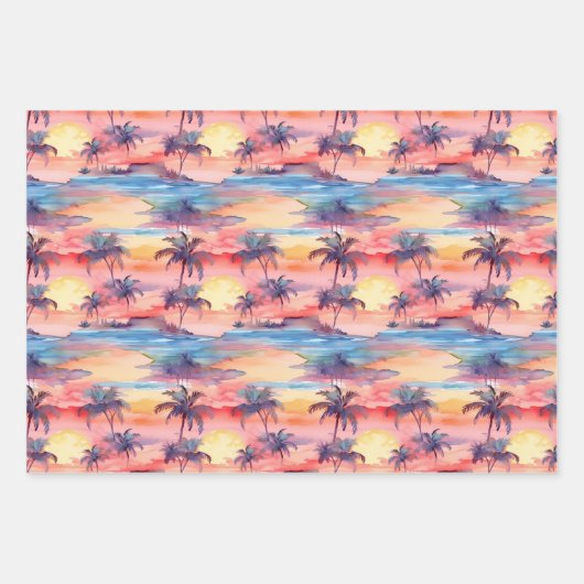 Palm Beach inpakpapier (Voorkant 3)