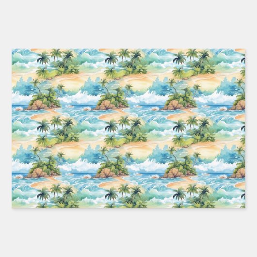 Palm Beach inpakpapier (Voorkant 2)