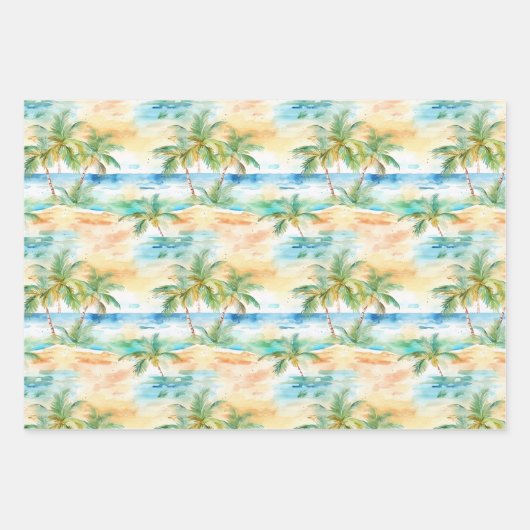 Palm Beach inpakpapier (Voorkant 3)