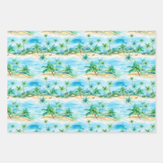 Palm Beach inpakpapier (Voorkant 3)