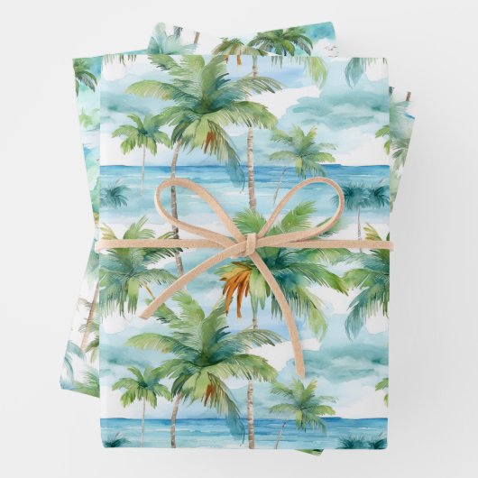 Palm Beach inpakpapier (In situ)