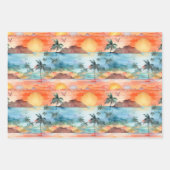 Palm Beach inpakpapier Vel (Voorkant)