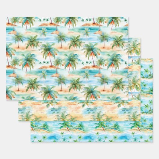 Palm Beach inpakpapier Vel (Set)