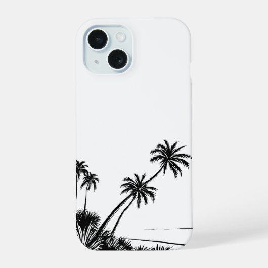 Palm Beach iPhone 15 Case (Achterkant)