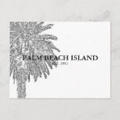 PALM BEACH ISLAND BRIEFKAART (Voorkant)