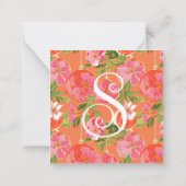 Palm Beach Kerst Ornamenten Gift Enclosure Notitiekaartje (Achterkant)