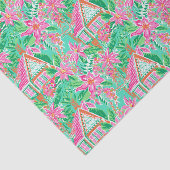 Palm Beach Kerst Waterverf Gingerbread House Tissuepapier (Detail)