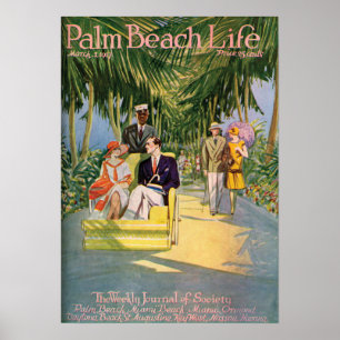 Palm Beach Life #10 afdruk Poster