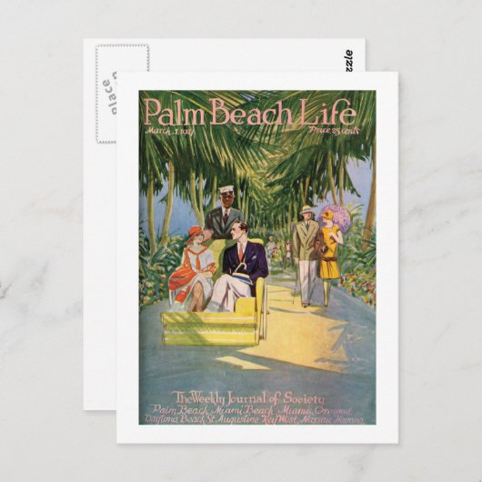 Palm Beach Life #10 briefkaart (Voorkant / Achterkant)