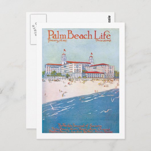 Palm Beach Life #11 briefkaart (Voorkant / Achterkant)