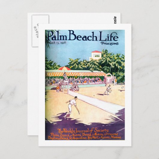 Palm Beach Life #12 briefkaart (Voorkant / Achterkant)
