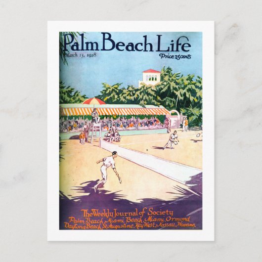 Palm Beach Life #12 briefkaart (Voorkant)