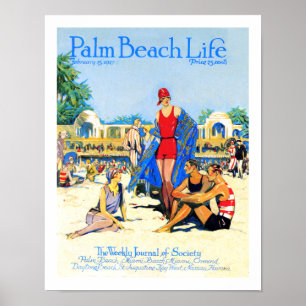 Palm Beach Life #13 afdruk Poster