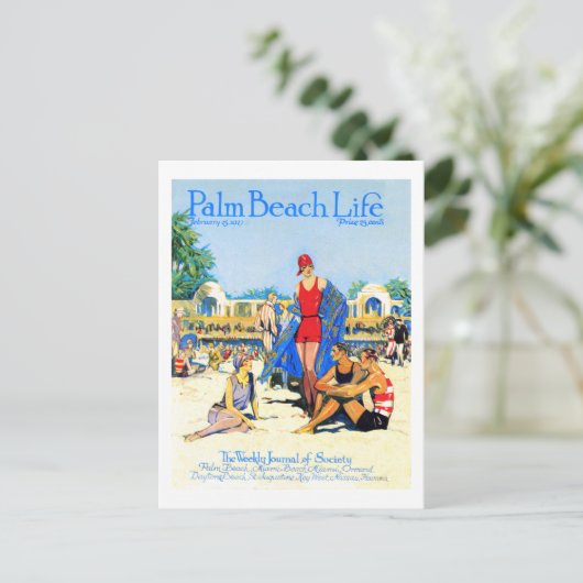Palm Beach Life #13 briefkaart (Staand voorkant)
