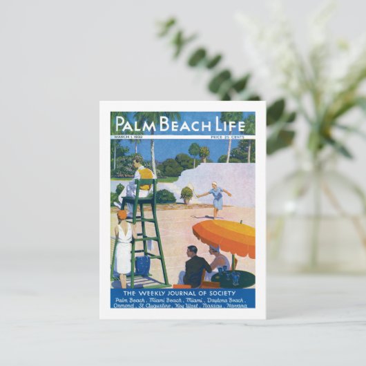 Palm Beach Life #14 briefkaart (Staand voorkant)