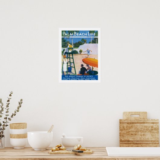 Palm Beach Life #14 print (Keuken)