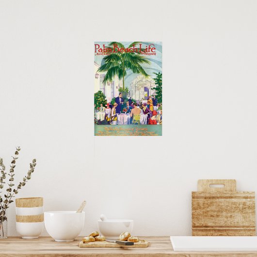 Palm Beach Life #16 print (Keuken)
