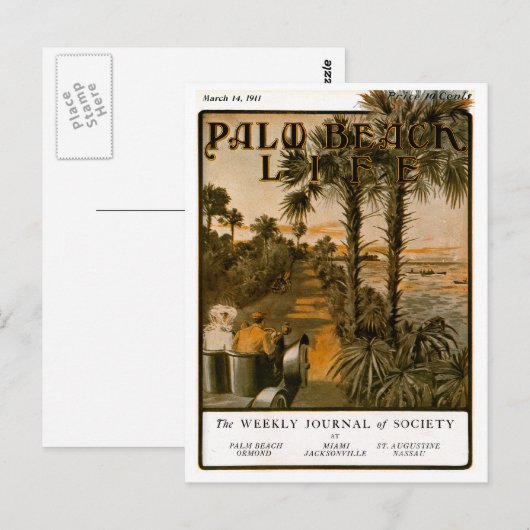 Palm Beach Life #17 briefkaart (Voorkant / Achterkant)