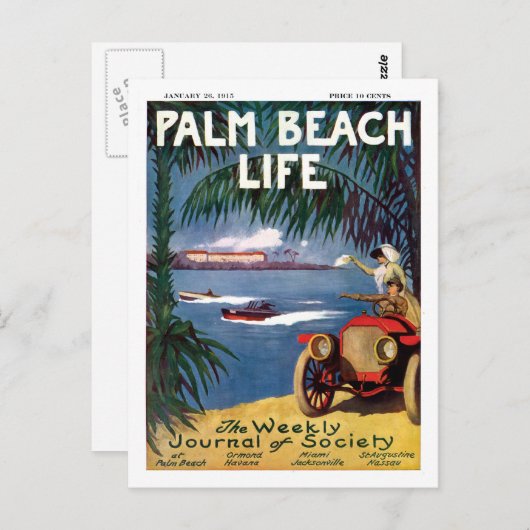 Palm Beach Life #19 briefkaart (Voorkant / Achterkant)