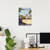 Palm Beach Life #20 afdruk Poster (Thuiskantoor)