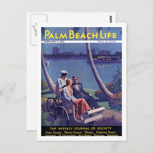 Palm Beach Life #4 briefkaart (Voorkant / Achterkant)