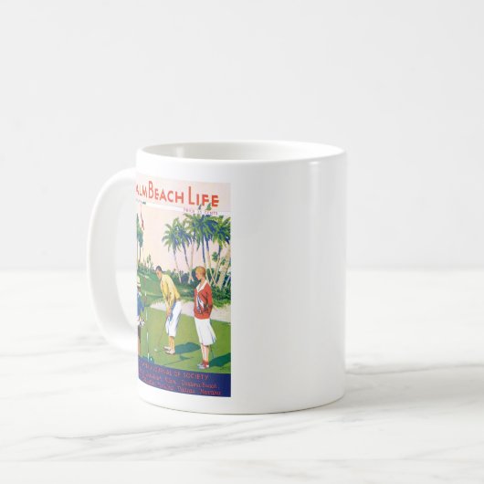 Palm Beach Life #5 mok (Voorkant links)