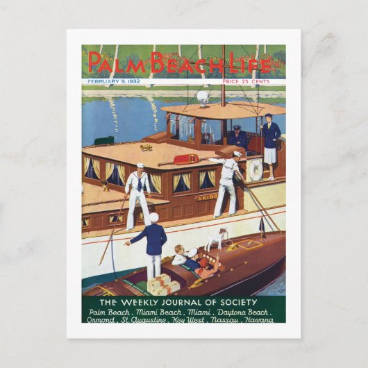 Palm Beach Life #6 briefkaart (Voorkant)