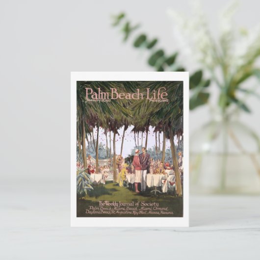 Palm Beach Life #7 briefkaart (Staand voorkant)