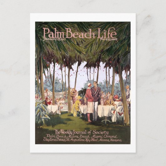 Palm Beach Life #7 briefkaart (Voorkant)