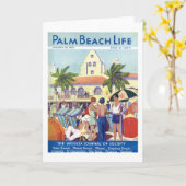 Palm Beach Life #8 kaart (Gele Bloem)