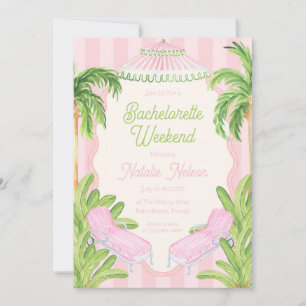 Palm Beach ligstoelen vrijgezellenweekend Kaart